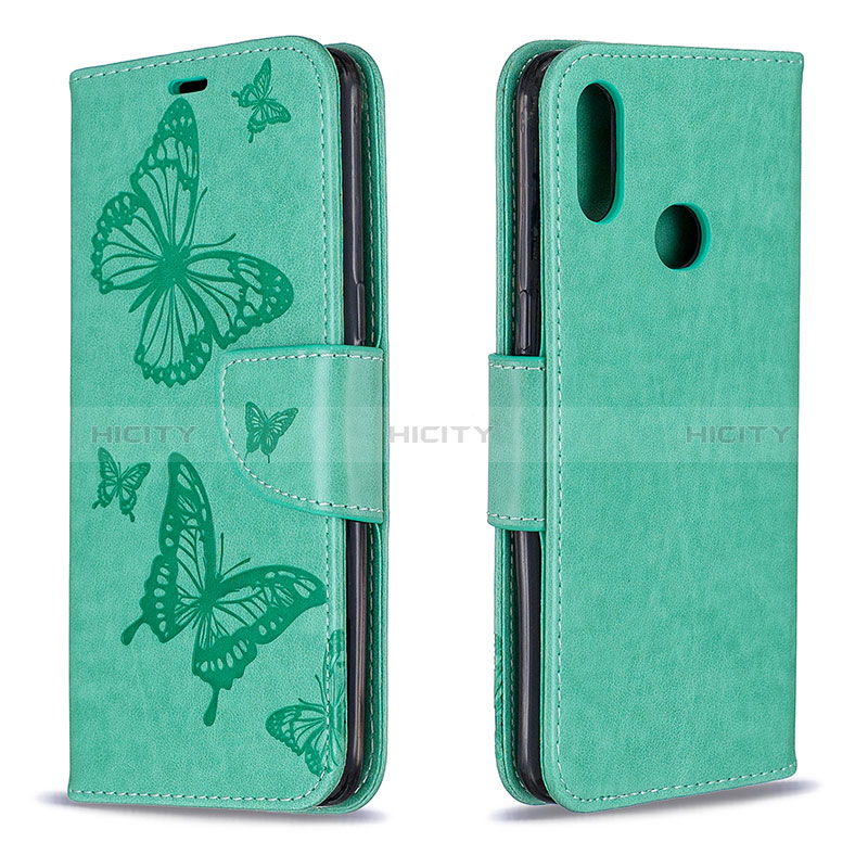 Funda de Cuero Cartera con Soporte Mariposa Carcasa B01F para Samsung Galaxy M01s