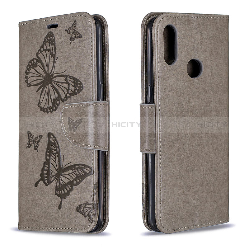 Funda de Cuero Cartera con Soporte Mariposa Carcasa B01F para Samsung Galaxy M01s