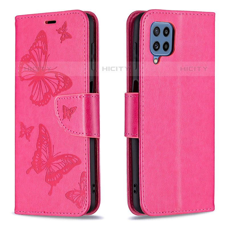 Funda de Cuero Cartera con Soporte Mariposa Carcasa B01F para Samsung Galaxy M32 4G