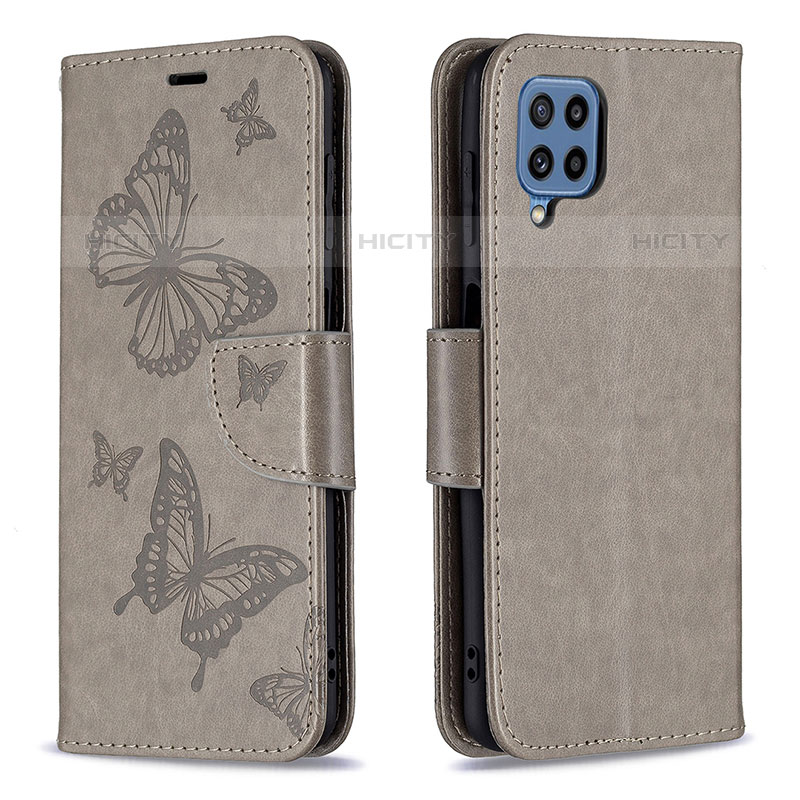 Funda de Cuero Cartera con Soporte Mariposa Carcasa B01F para Samsung Galaxy M32 4G