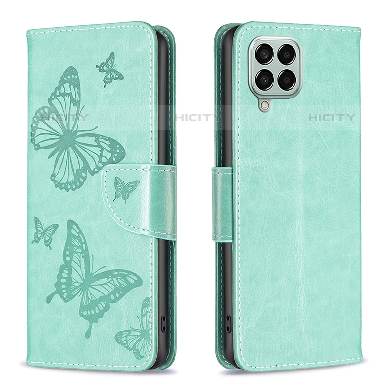 Funda de Cuero Cartera con Soporte Mariposa Carcasa B01F para Samsung Galaxy M33 5G