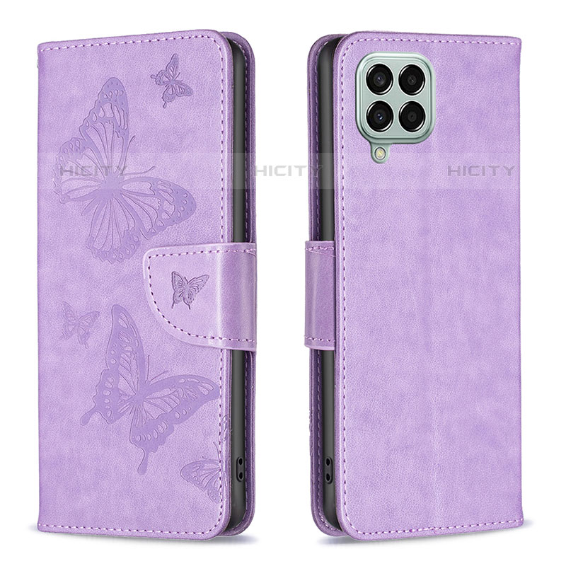 Funda de Cuero Cartera con Soporte Mariposa Carcasa B01F para Samsung Galaxy M33 5G