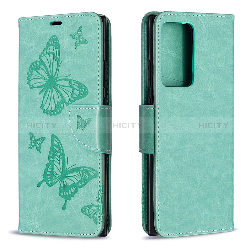 Funda de Cuero Cartera con Soporte Mariposa Carcasa B01F para Samsung Galaxy Note 20 Ultra 5G