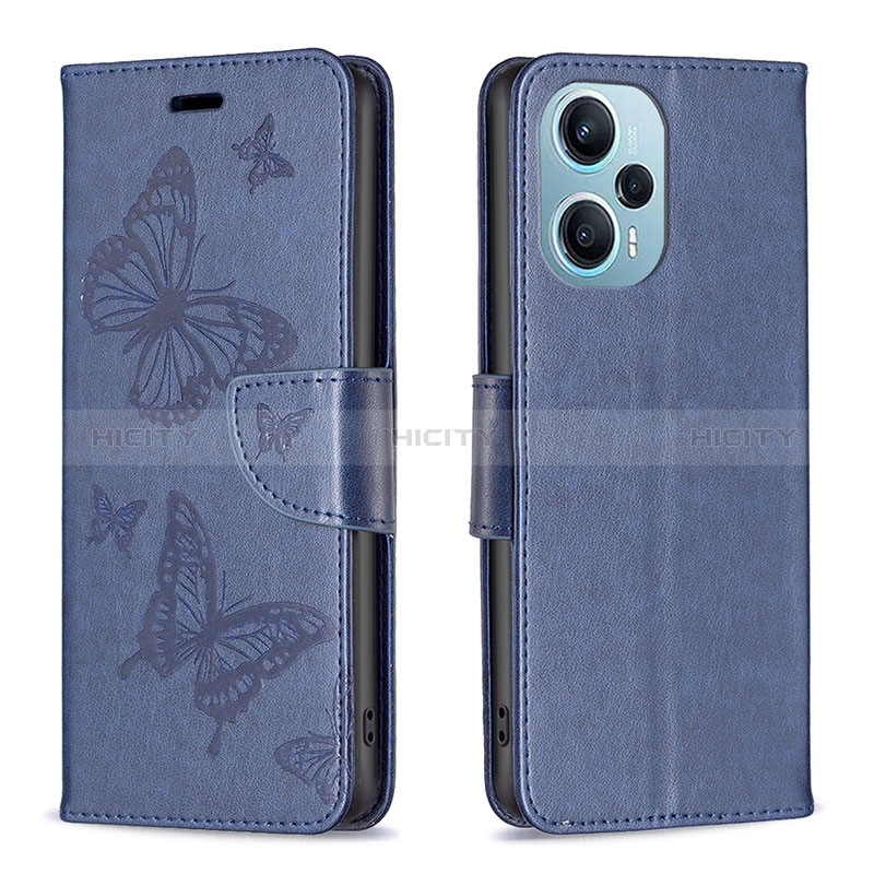 Funda de Cuero Cartera con Soporte Mariposa Carcasa B01F para Xiaomi Poco F5 5G