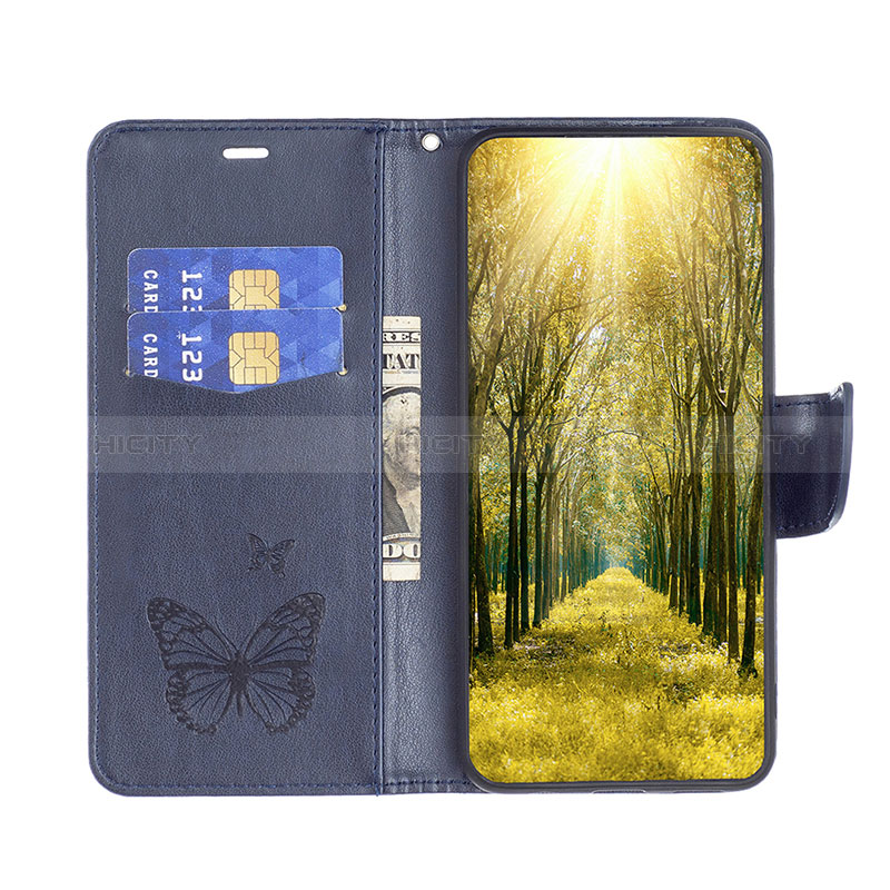 Funda de Cuero Cartera con Soporte Mariposa Carcasa B01F para Xiaomi Poco M4 Pro 4G