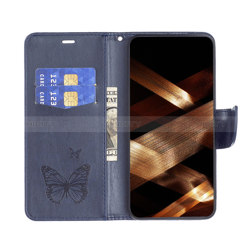 Funda de Cuero Cartera con Soporte Mariposa Carcasa B01F para Xiaomi Redmi 12 4G