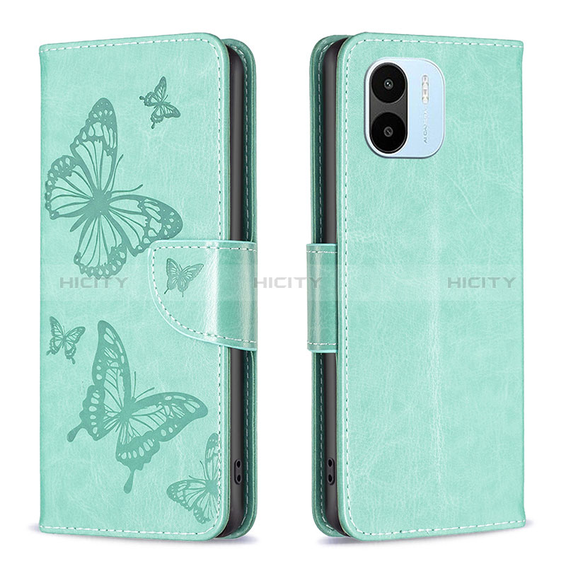 Funda de Cuero Cartera con Soporte Mariposa Carcasa B01F para Xiaomi Redmi A2 Plus