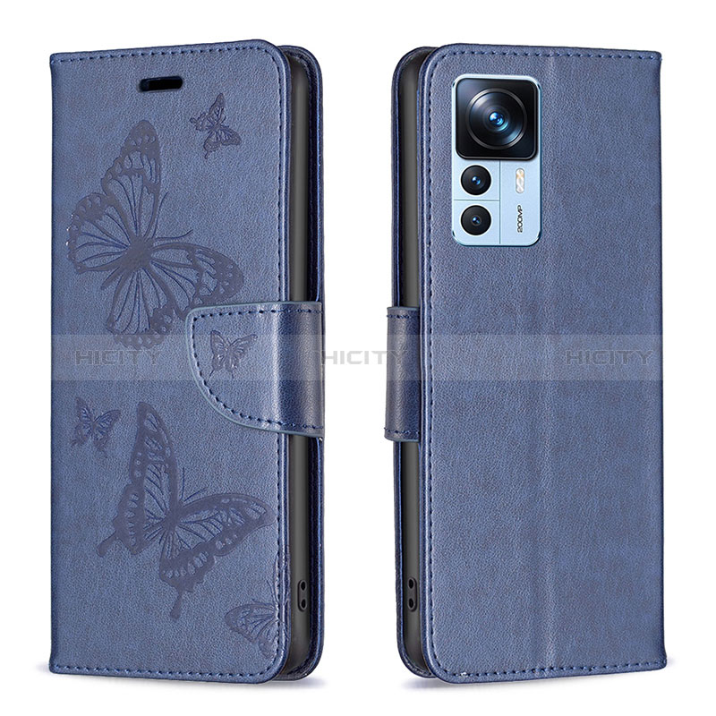 Funda de Cuero Cartera con Soporte Mariposa Carcasa B01F para Xiaomi Redmi K50 Ultra 5G