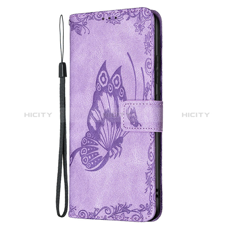 Funda de Cuero Cartera con Soporte Mariposa Carcasa B02F para Samsung Galaxy A41