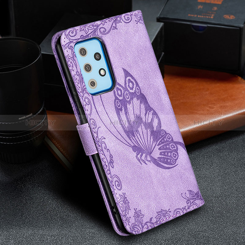 Funda de Cuero Cartera con Soporte Mariposa Carcasa B02F para Samsung Galaxy A52s 5G