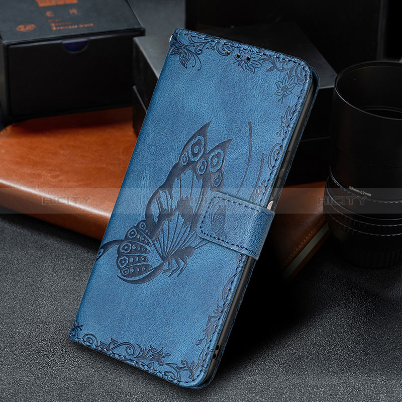 Funda de Cuero Cartera con Soporte Mariposa Carcasa B02F para Xiaomi Mi 10T 5G