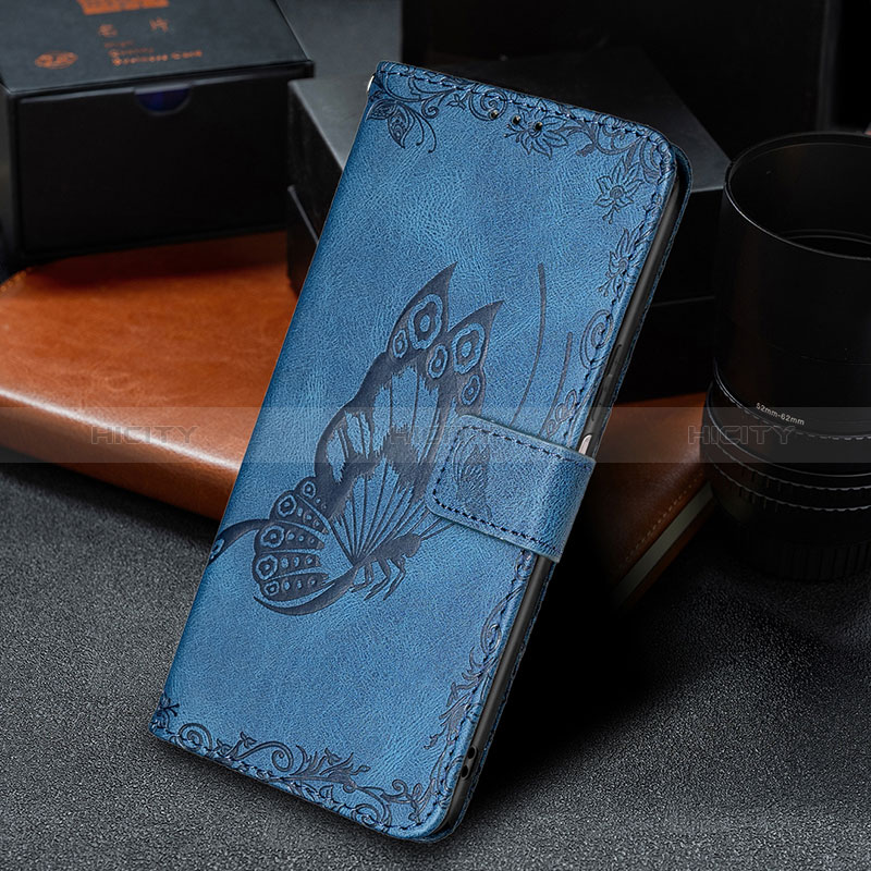 Funda de Cuero Cartera con Soporte Mariposa Carcasa B02F para Xiaomi Redmi Note 10T 5G
