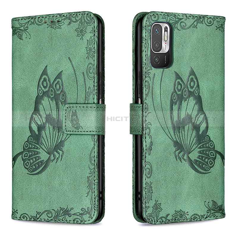 Funda de Cuero Cartera con Soporte Mariposa Carcasa B02F para Xiaomi Redmi Note 11 SE 5G