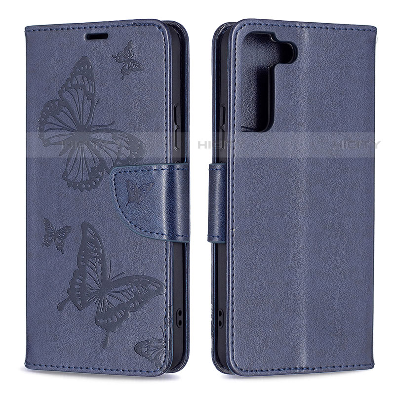 Funda de Cuero Cartera con Soporte Mariposa Carcasa B13F para Samsung Galaxy S21 5G