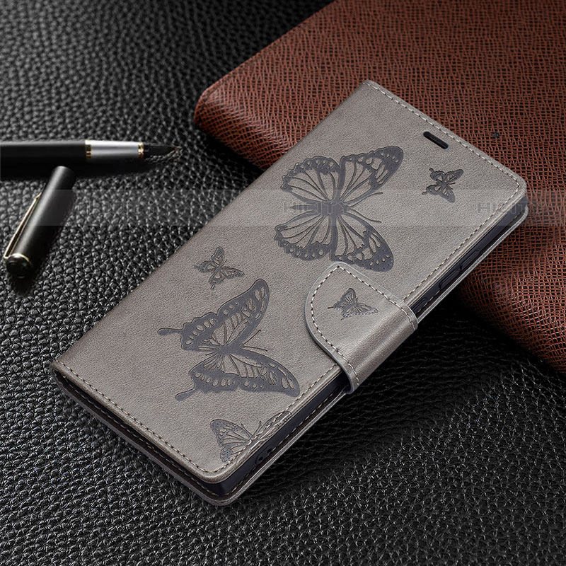 Funda de Cuero Cartera con Soporte Mariposa Carcasa B13F para Samsung Galaxy S22 Ultra 5G