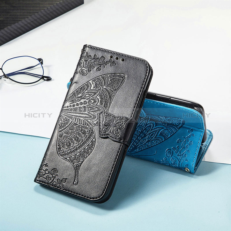 Funda de Cuero Cartera con Soporte Mariposa Carcasa L01 para Xiaomi Redmi 11A 4G