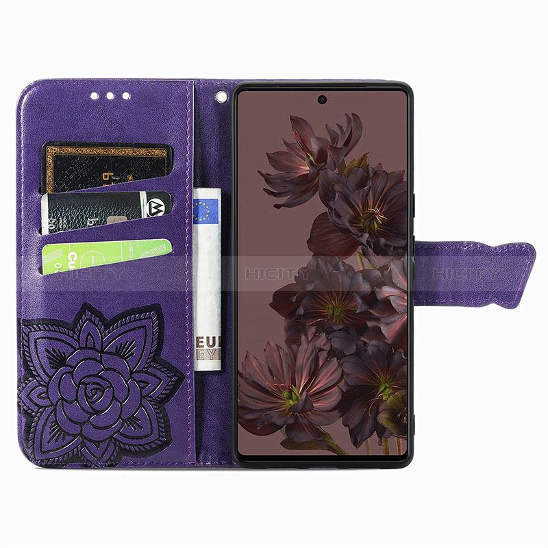 Funda de Cuero Cartera con Soporte Mariposa Carcasa para Google Pixel 7 5G