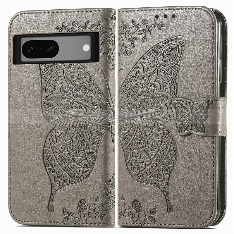 Funda de Cuero Cartera con Soporte Mariposa Carcasa para Google Pixel 7 5G