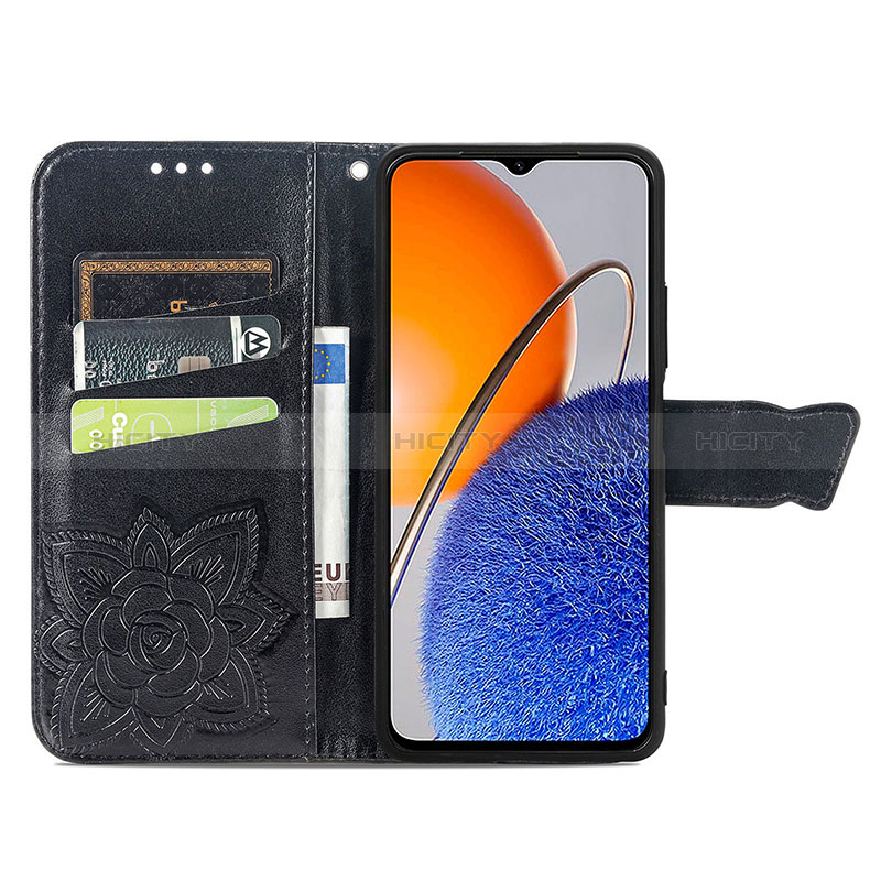 Funda de Cuero Cartera con Soporte Mariposa Carcasa para Huawei Enjoy 50z