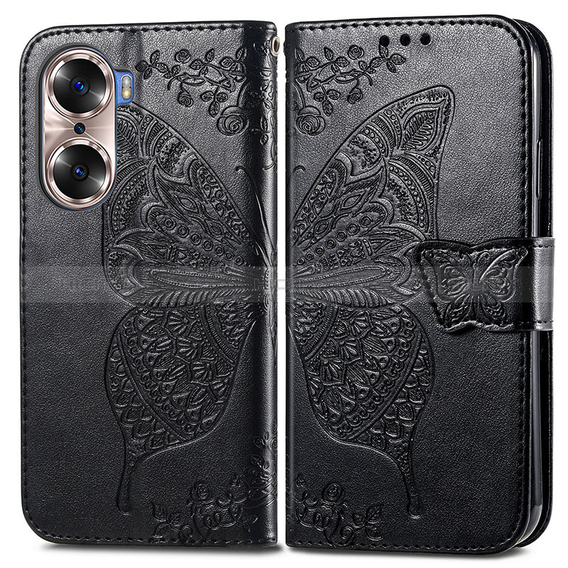 Funda de Cuero Cartera con Soporte Mariposa Carcasa para Huawei Honor 60 5G