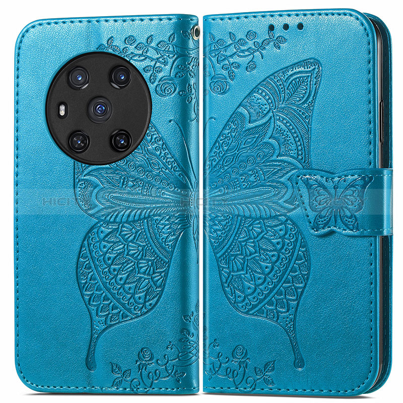 Funda de Cuero Cartera con Soporte Mariposa Carcasa para Huawei Honor Magic3 5G