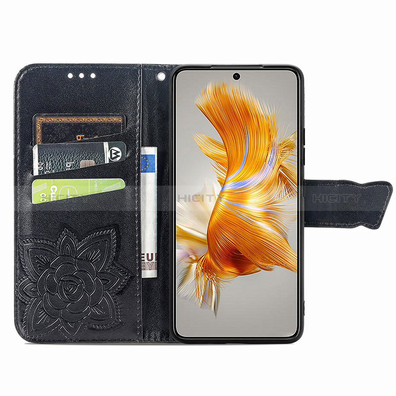 Funda de Cuero Cartera con Soporte Mariposa Carcasa para Huawei Mate 50