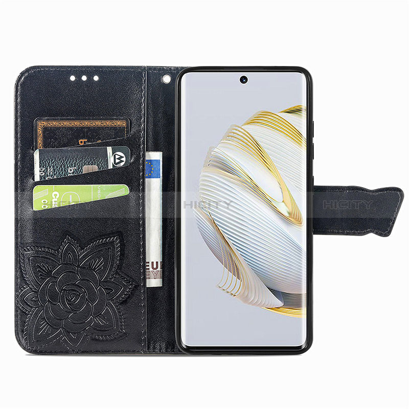 Funda de Cuero Cartera con Soporte Mariposa Carcasa para Huawei Nova 10 SE