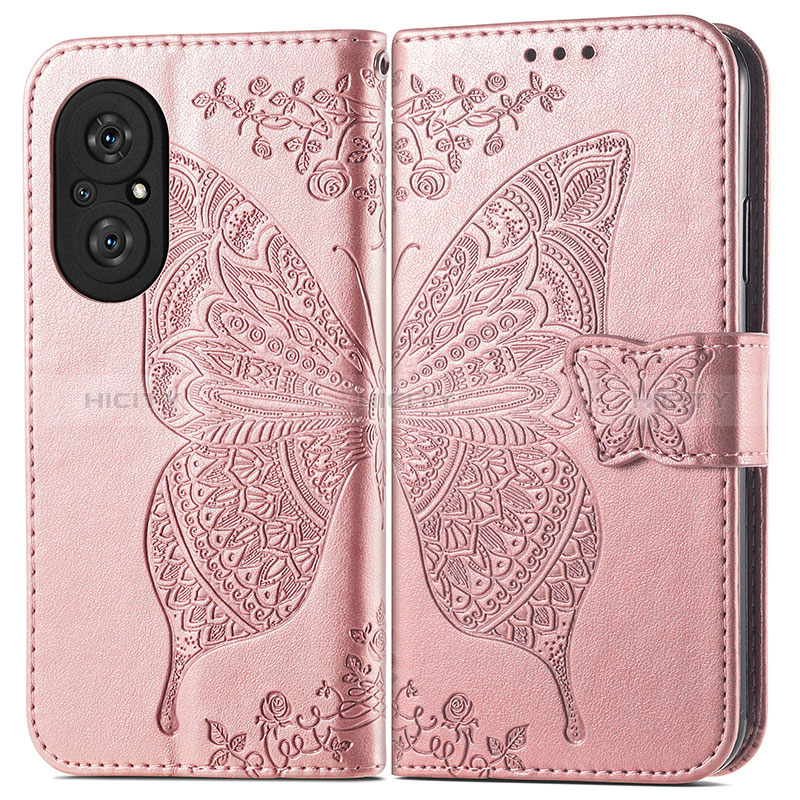 Funda de Cuero Cartera con Soporte Mariposa Carcasa para Huawei Nova 9 SE