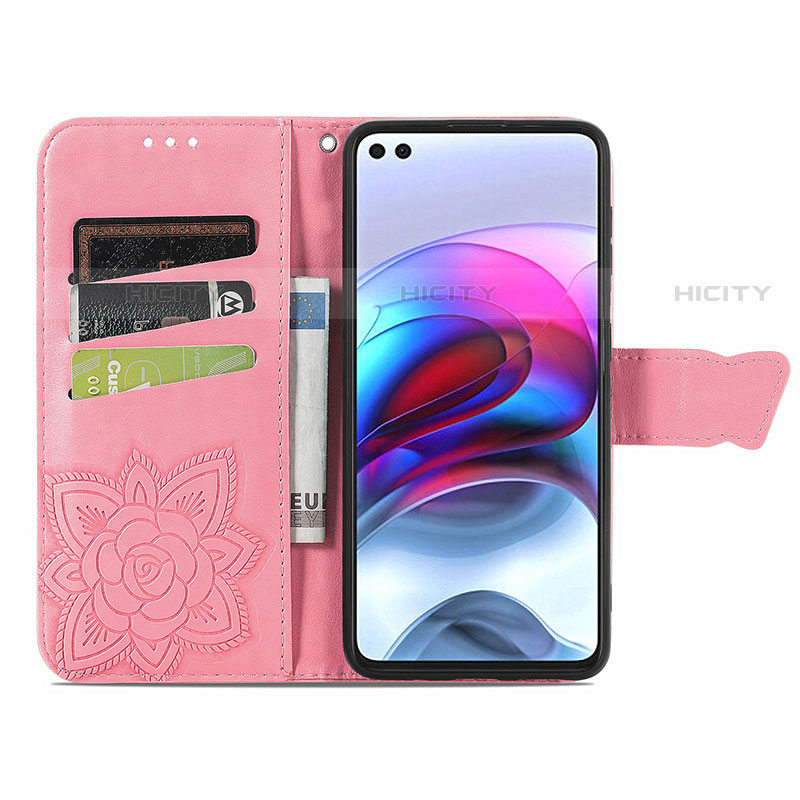 Funda de Cuero Cartera con Soporte Mariposa Carcasa para Motorola Moto Edge S 5G