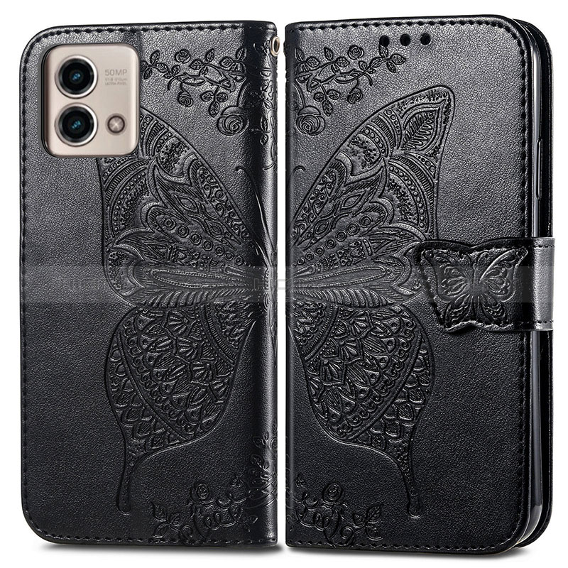 Funda de Cuero Cartera con Soporte Mariposa Carcasa para Motorola Moto G Stylus (2023) 4G