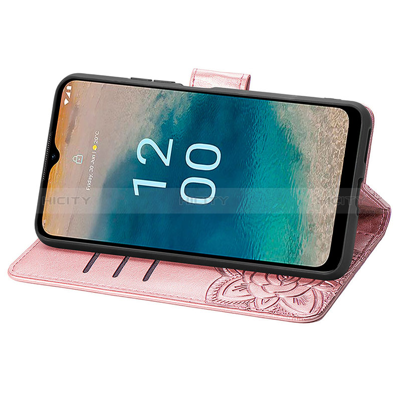 Funda de Cuero Cartera con Soporte Mariposa Carcasa para Nokia G22