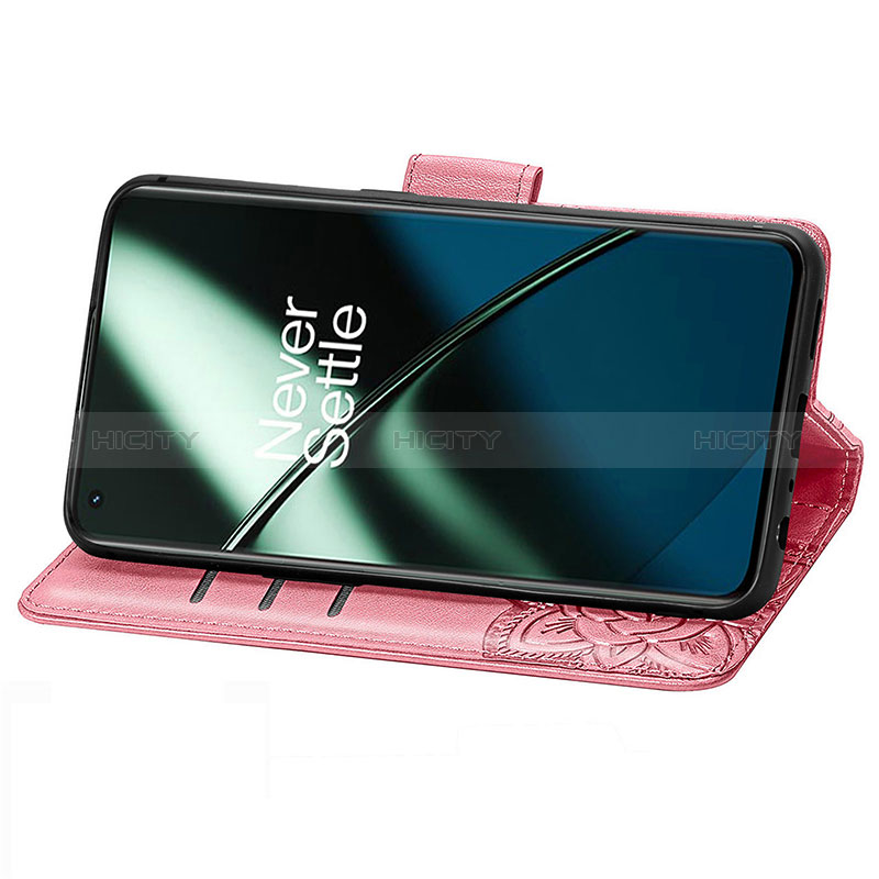 Funda de Cuero Cartera con Soporte Mariposa Carcasa para OnePlus 11 5G