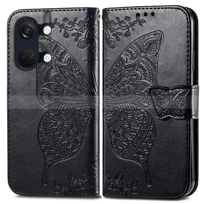 Funda de Cuero Cartera con Soporte Mariposa Carcasa para OnePlus Nord 3 5G