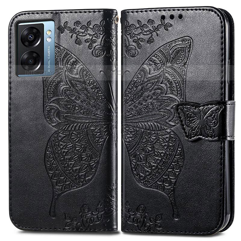 Funda de Cuero Cartera con Soporte Mariposa Carcasa para OnePlus Nord N300 5G