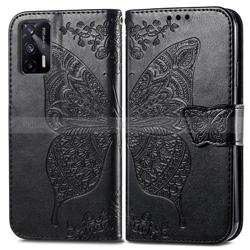 Funda de Cuero Cartera con Soporte Mariposa Carcasa para Realme GT 5G