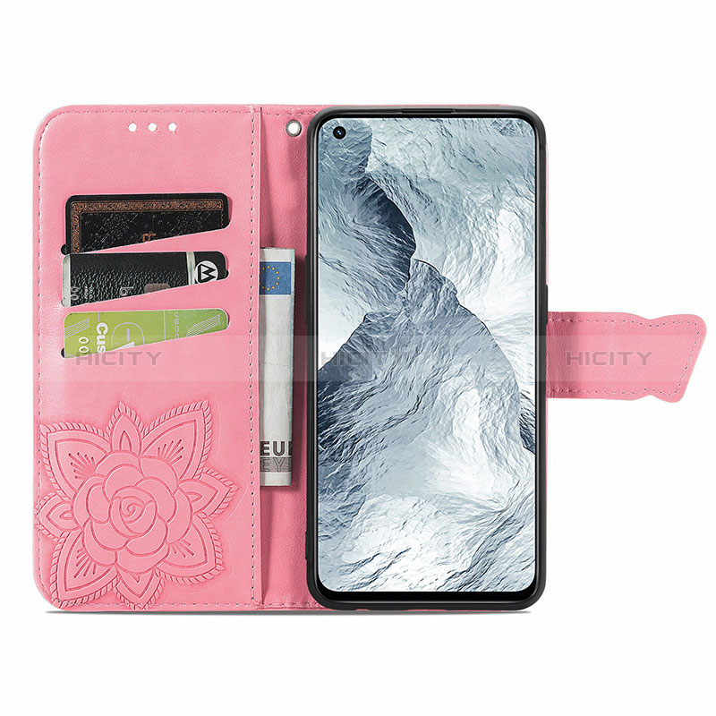 Funda de Cuero Cartera con Soporte Mariposa Carcasa para Realme GT Master 5G