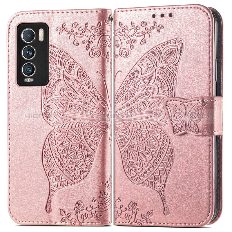 Funda de Cuero Cartera con Soporte Mariposa Carcasa para Realme GT Master Explorer 5G