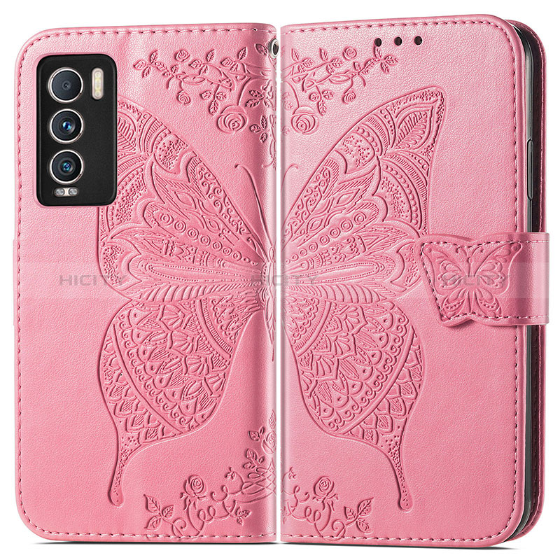 Funda de Cuero Cartera con Soporte Mariposa Carcasa para Realme GT Master Explorer 5G