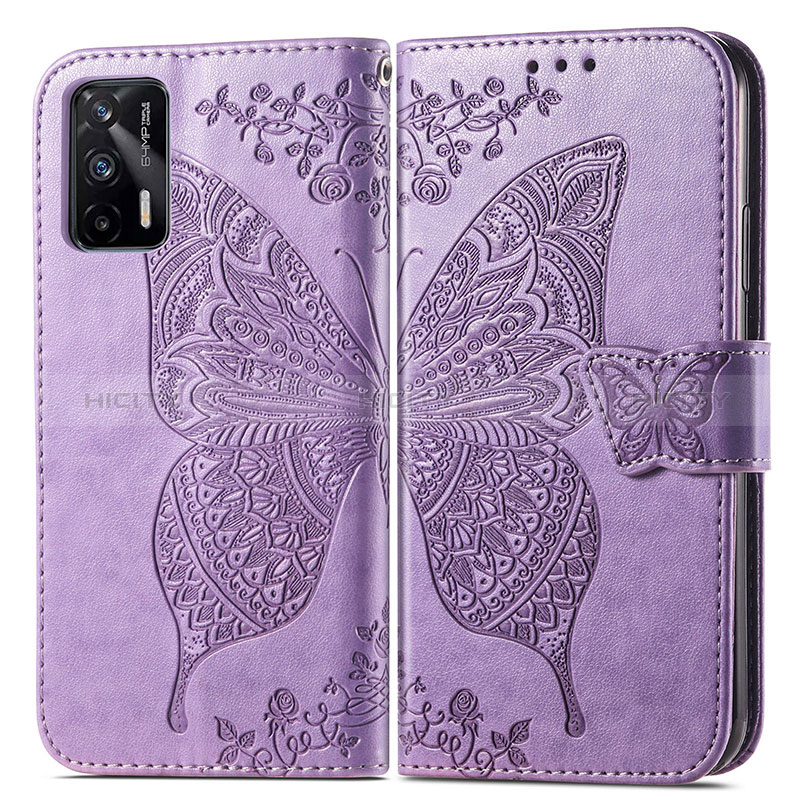 Funda de Cuero Cartera con Soporte Mariposa Carcasa para Realme GT Neo 2T 5G