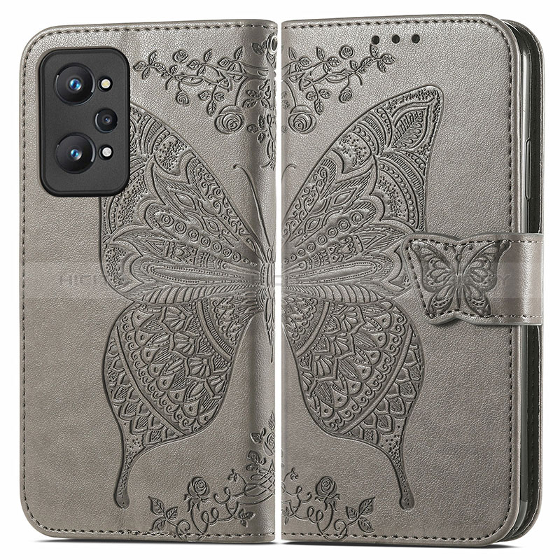 Funda de Cuero Cartera con Soporte Mariposa Carcasa para Realme GT Neo2 5G