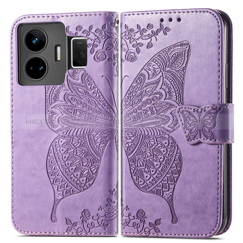 Funda de Cuero Cartera con Soporte Mariposa Carcasa para Realme GT Neo5 240W 5G