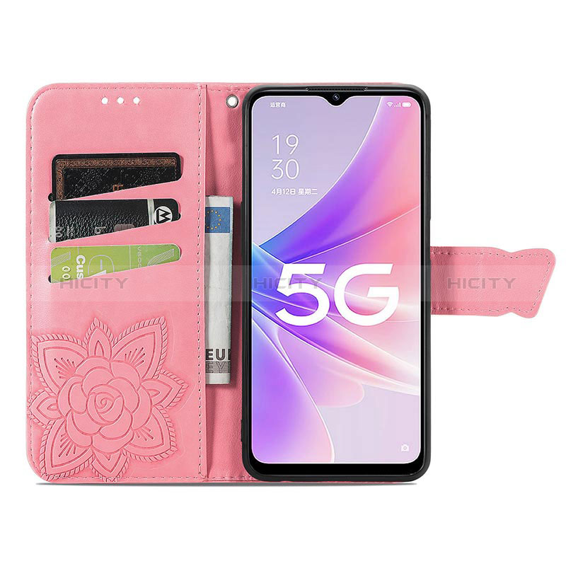 Funda de Cuero Cartera con Soporte Mariposa Carcasa para Realme Narzo 50 5G