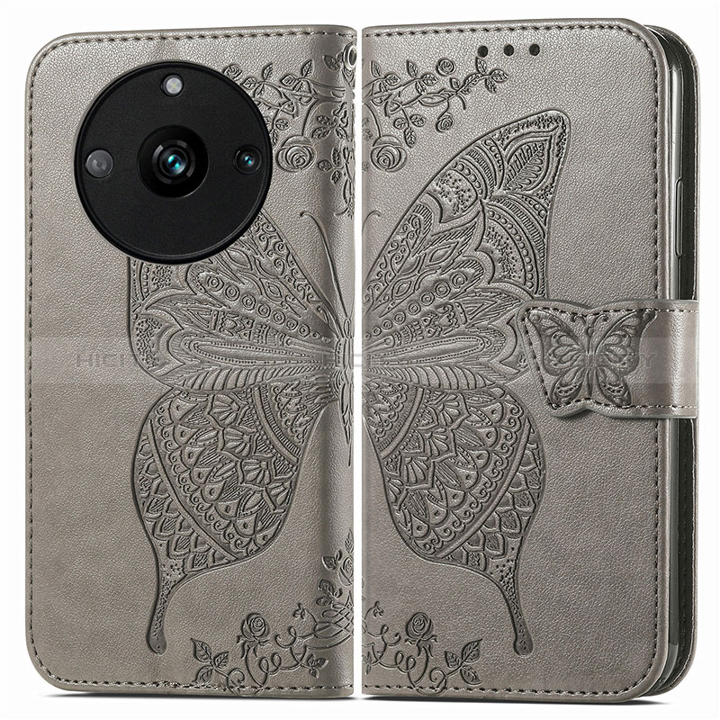 Funda de Cuero Cartera con Soporte Mariposa Carcasa para Realme Narzo 60 Pro 5G