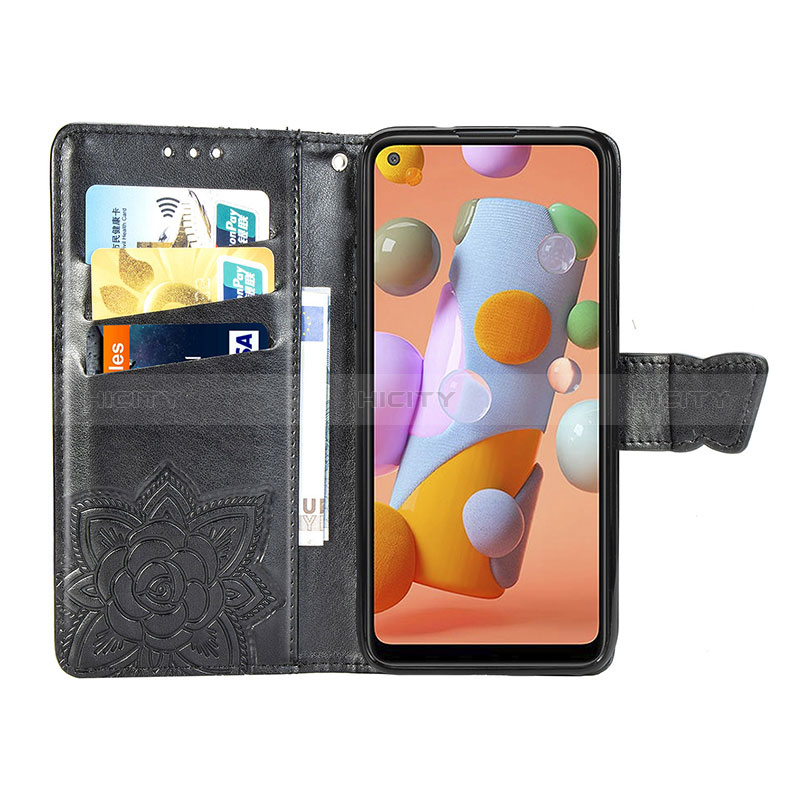 Funda de Cuero Cartera con Soporte Mariposa Carcasa para Samsung Galaxy A11