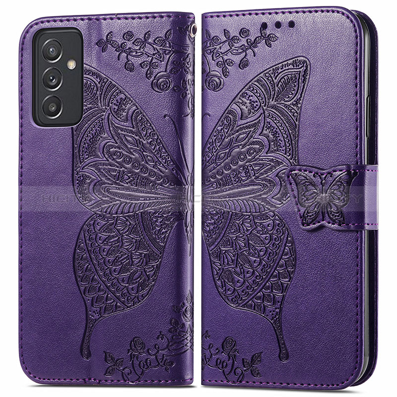 Funda de Cuero Cartera con Soporte Mariposa Carcasa para Samsung Galaxy A15 LTE