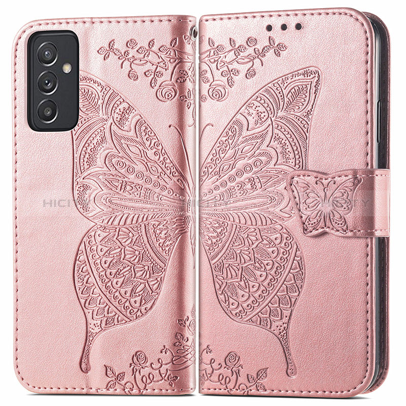 Funda de Cuero Cartera con Soporte Mariposa Carcasa para Samsung Galaxy A15 LTE