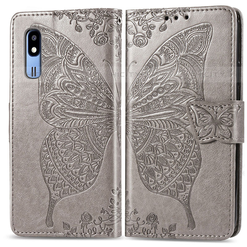 Funda de Cuero Cartera con Soporte Mariposa Carcasa para Samsung Galaxy A2 Core A260F A260G