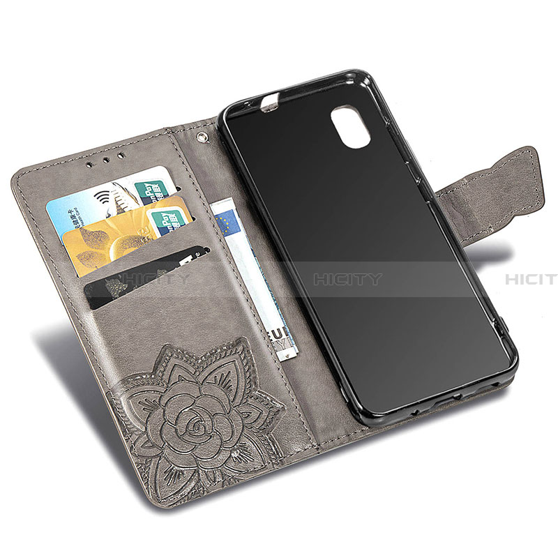 Funda de Cuero Cartera con Soporte Mariposa Carcasa para Samsung Galaxy A20 SC-02M SCV46