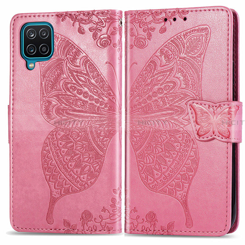 Funda de Cuero Cartera con Soporte Mariposa Carcasa para Samsung Galaxy A22 4G