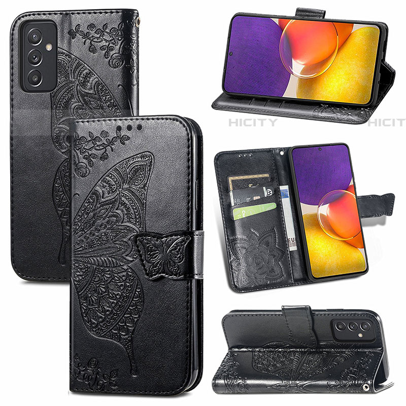 Funda de Cuero Cartera con Soporte Mariposa Carcasa para Samsung Galaxy A24 4G